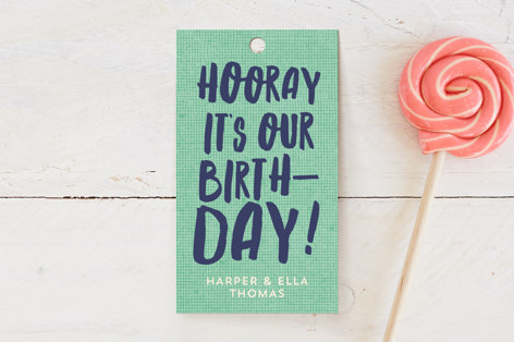 Buttercream & Bunting Children's Birthday Party Favor Tags