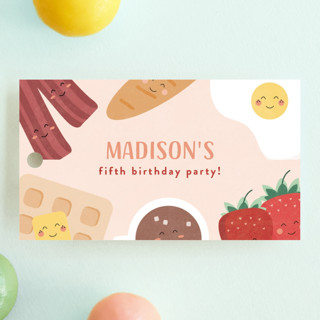 Whole Brunch Children's Birthday Party Favor Tags