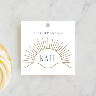 Bright Children's Birthday Party Favor Tags