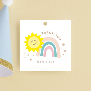 so fun to be one Children's Birthday Party Favor Tags