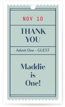 Children's Birthday Party Favor Tags