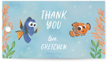 Disney and Pixar’s Finding Nemo’s One-der the Sea Party Children's Birthday Party Favor Tags
