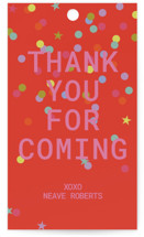 Extra Special Children's Birthday Party Favor Tags
