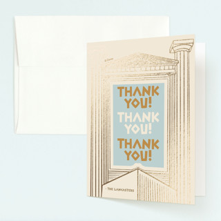 Disney A Mythical Adventure Foil-Pressed Children's Birthday Party Thank You Cards