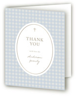 Gentle Beginnings Foil-Pressed Baptism and Christening Thank You Cards