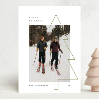 tree clip Christmas Photo Cards