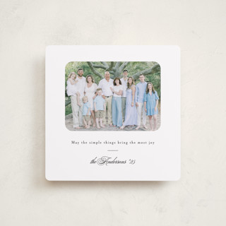 The Peaceful Minimalist Christmas Photo Cards