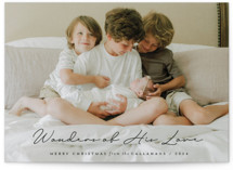 Simple Wonders Christmas Photo Cards