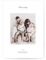 most minimal Christmas Photo Cards