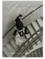 Classic Glory Christmas Photo Cards