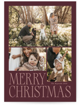 Mulberry Christmas Photo Cards
