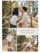 Modern Simple Christmas Photo Cards