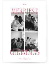 Sparkling Cider Christmas Photo Cards