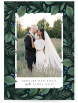 encircled Christmas Photo Cards