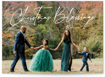 Christmas Blessings Christmas Photo Cards