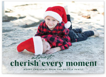 Almost every moment Christmas Photo Cards