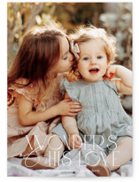 Love and Wonder Christmas Photo Cards