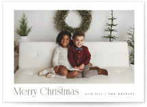 moderne noël Christmas Photo Cards