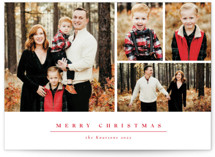 Polished Christmas Photo Cards