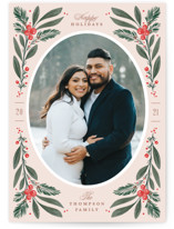 Winter Pines Christmas Photo Cards