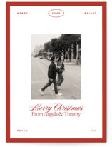 newsie Christmas Photo Cards