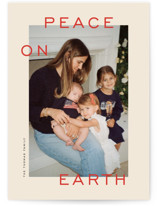 Simply Peaceful Christmas Photo Cards