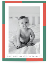 Red Green & Festive Christmas Photo Cards