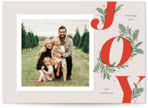 Joyeaux Christmas Photo Cards