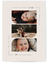 Mod Stack Christmas Photo Cards