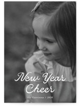 Script Note Christmas Photo Cards