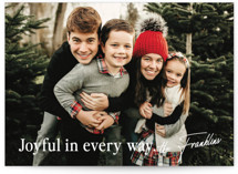 Merry In Every Way Christmas Photo Cards
