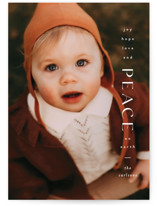 Prayer of Peace Christmas Photo Cards