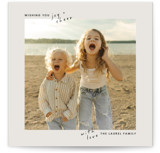 Joyful Square Christmas Photo Cards