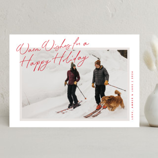 Minimalist Festive Edition Christmas Photo Cards