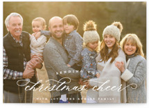 sending christmas cheer Christmas Photo Cards