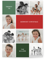 Festive Collage Christmas Photo Cards