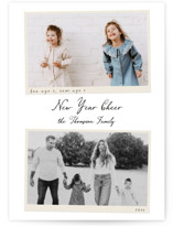 Vintage Snapshots Christmas Photo Cards