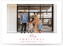 Merrily Framed Christmas Photo Cards