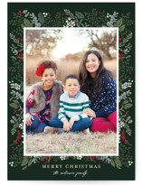 Classic Christmas Christmas Photo Cards