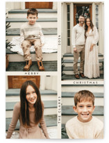 grid Christmas Photo Cards