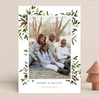 winter bliss Christmas Photo Cards