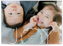 Just Joy Christmas Photo Cards