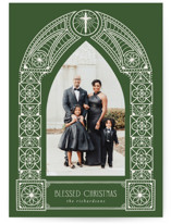 Chapel Frame Christmas Photo Cards