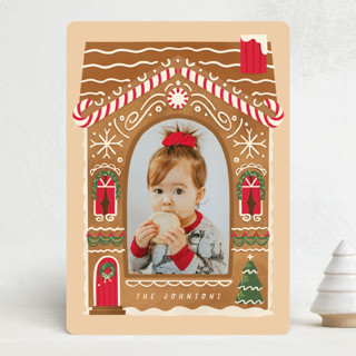 gingerbread Christmas Photo Cards