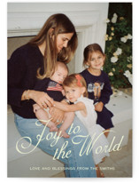 Lovely Joy Christmas Photo Cards