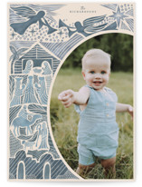 Divine Night Christmas Photo Cards