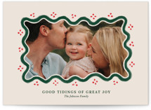 Good Tidings & Great Joy Christmas Photo Cards