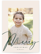 Milk and Cookies Christmas Photo Cards