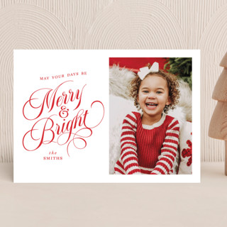 Brightest Merry Christmas Photo Cards