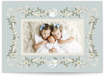Ribbon of Grace Christmas Photo Cards